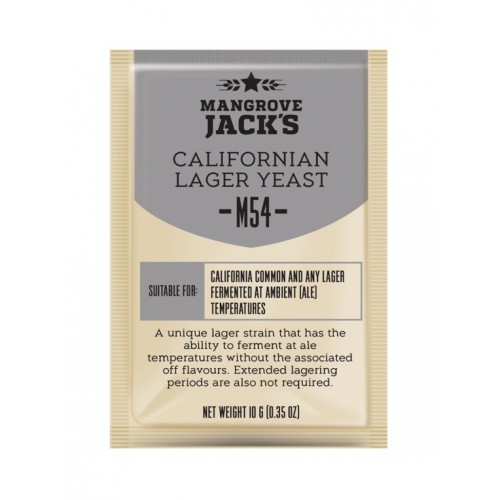 Дрожжи Mangrove jack's Californian lager M54