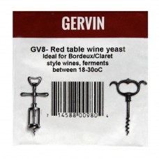 Винные дрожжи Gervin GV8 Red table wine