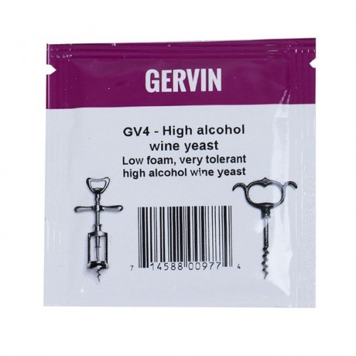 Винные дрожжи Gervin GV4 High alcohol wine