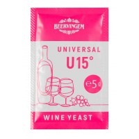 Винные дрожжи Beervingem "Universal U15" 5 г